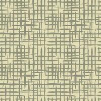 Light beige canvas burlap texture, seamless checkered pattern. Linen fabric textile. Cloth linen sack background vector