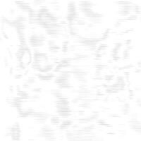 Moire texture, monochrome phantom wavy lines optical illusion. Abstract pattern with distorted lines. Digital screen effect make in overlay background vector