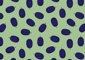 Prunes . Prunes pattern wallpaper. background. vector