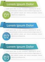 Infographics design elements with place for numbers vector