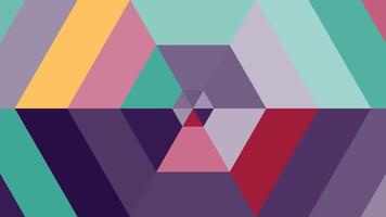 abstract colorful hexagon shape background good for wallpaper and backdrop vector
