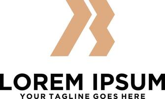 Initial PR letters logo design vector