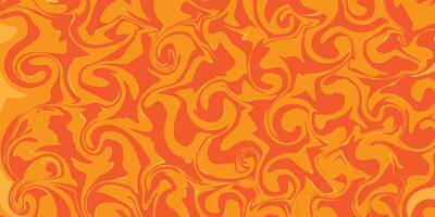 Dynamic Orange Abstract Background vector