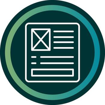 Latent Semantic Index Line double Gredient Circle vector