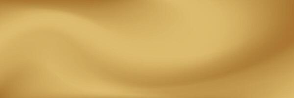 Gold abstract blurred gradient background. illustration. vector