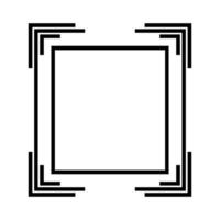 frame background icon vector