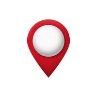 Navigation application icon for mobile phone on white background with gradient. vector