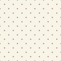 Geometric texture with small diamond shapes. Abstract modern seamless pattern with rhombuses or stars. Light monochrome background. Repeat design for decor, textile, fabric, furniture, cloth vector