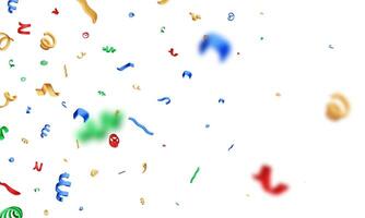 Colorful firecracker elements in various shapes. vector