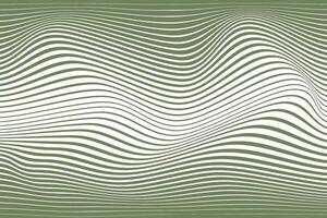 simple dark olive color horizontal halftone wavy blend pattern a green background with a pattern of lines in the middle vector
