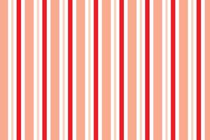 simple red cream color vertical line pattern a red and white striped pattern with a white stripe vector