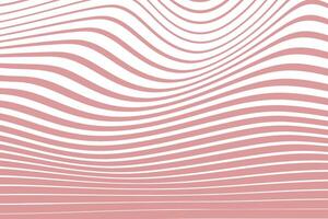 simple dark peach color horizontal wavy pattern a pink background with a white line in the middle vector