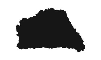 Rough edge paper. Old papyrus map texture. Torn cardboard tag, label, sticker. Empty black text box template vector