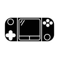 Game console icon on white background vector