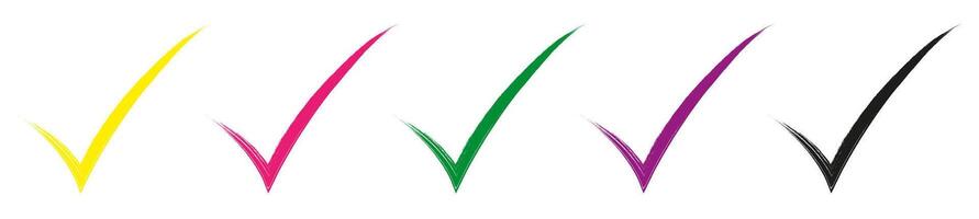 Set of flat checkered and cross buttons. vector