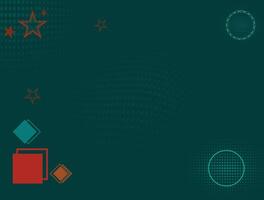 Abstract Background Design With Attractive Colors and Different Wavy Shapes vector