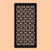 Intricate Grid and Lattice Patterns for CNC Cutting and Sophisticated Decorative Panels vector