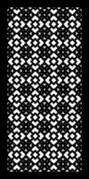 Architectural CNC Cutting for Exploring and Interlocking Geometric Patterns vector