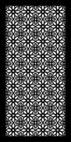 The Art of CNC Cutting and Exploring Symmetry for Pattern in Geometric Design vector