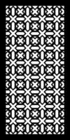 Sophisticated Shapes and Forms for CNC Cutting with Detailed Repeating Patterns for Decorative Applications vector
