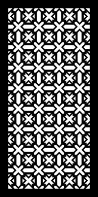 Sophisticated Shapes and Forms for CNC Cutting with Detailed Repeating Patterns for Decorative Applications