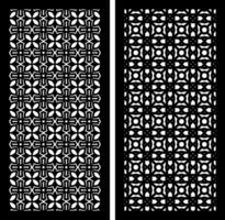 CNC Cutting Precision from Abstract Shapes and Detailed Patterns for Creative Design and Architecture vector