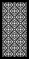 Combining Art and Technology for CNC Cutting Patterns with Bold Geometric Shapes for Interiors vector