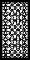 Modern Geometry for CNC Cutting Templates and Innovative Patterns in Design and Architecture vector