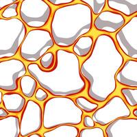 3D Style lava flow pattern illustration, source design vector