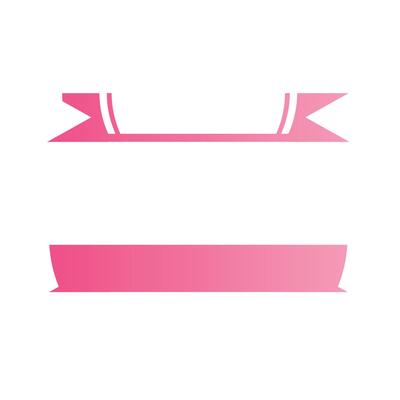 Pink Ribbon Baner Design illustration design elements