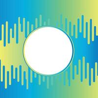 Modern abstract fluid wavy modern geometry background illustration. abstract modern blue and green wavy fluid background illustration vector