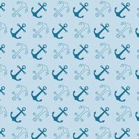 anchor seamless pattern background design template vector