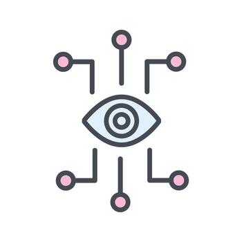 Visualization Icon Design vector