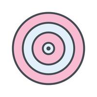 Target Icon Design vector