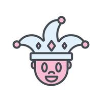 Clown Icon Design vector