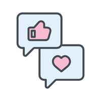 User Feedback Icon Design vector