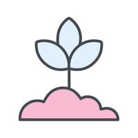 Sprout Icon Design vector