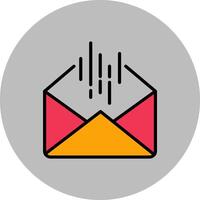 Mail Sorting Icon Design vector