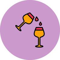 Wine Sip Icon Design vector