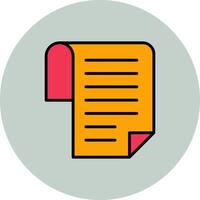 Document Icon Design vector