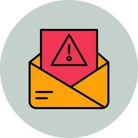 Spam Filter Icon Design vector