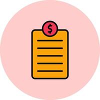 Sponsored Content Icon Design vector