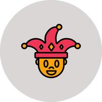 Clown Icon Design vector