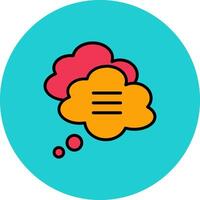 Message Bubble Icon Design vector