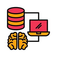 Big Data Icon Design vector