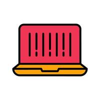 Barcode Reader App Icon Design vector