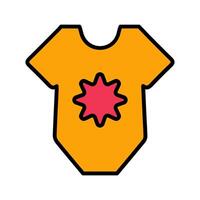 Adorable Onesies Icon Design vector