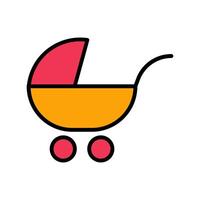 Baby Carriers Icon Design vector