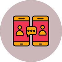 Conversation Icon Design vector
