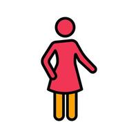 Photography Posing Icon Design vector